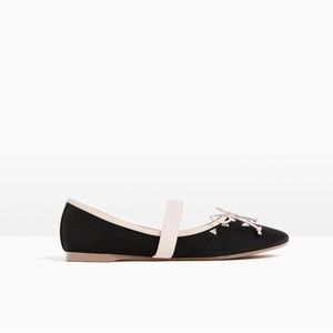 Zara girls ballet flats